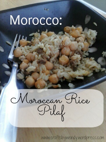Morroccan rice pilaf