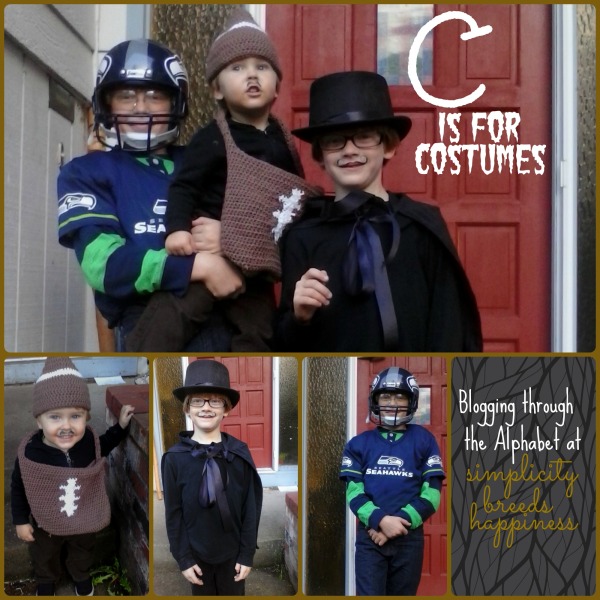 c is for costumes sbh